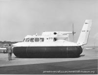 SRN5 with Westland -   (The <a href='http://www.hovercraft-museum.org/' target='_blank'>Hovercraft Museum Trust</a>).